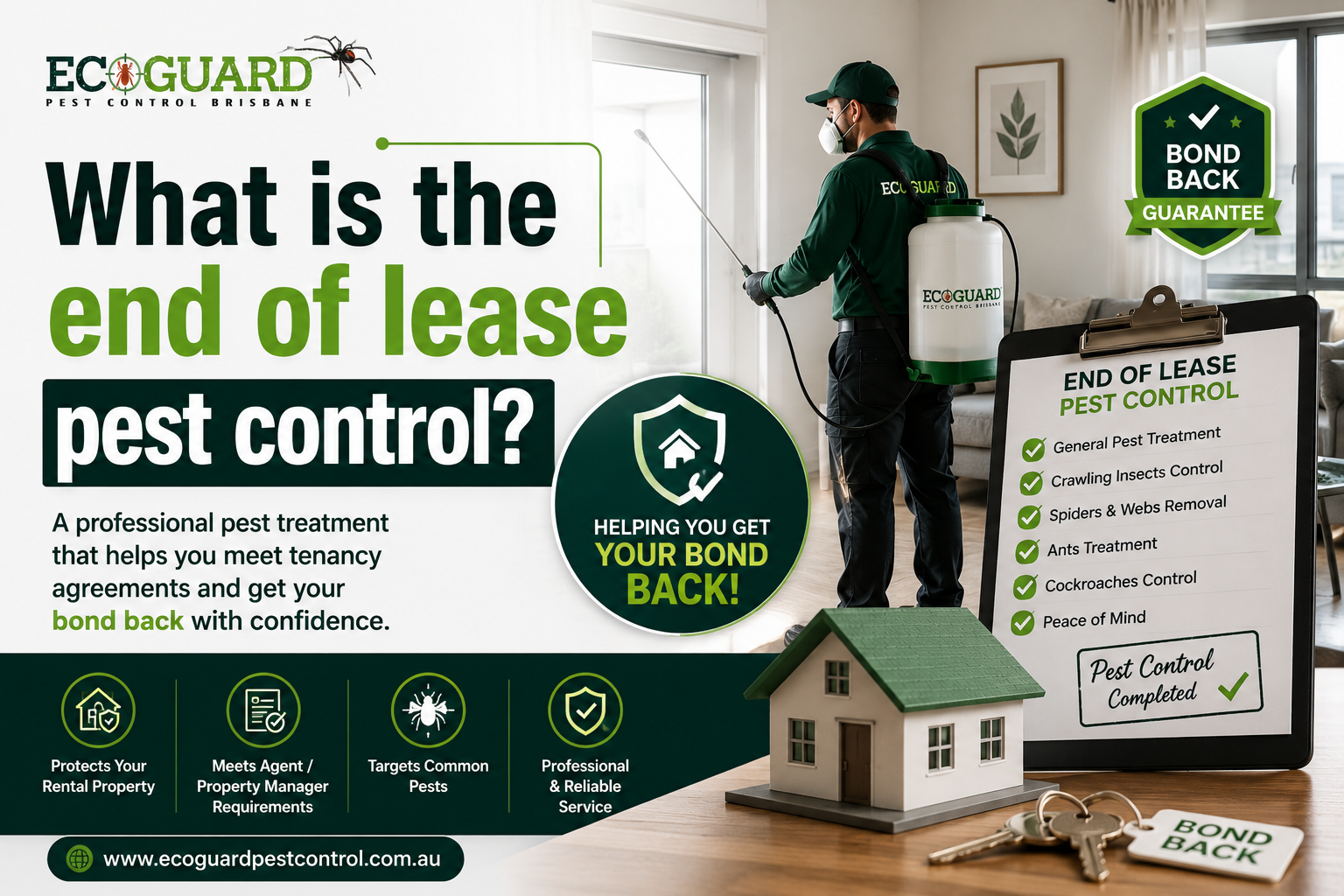 What is the end of lease pest control