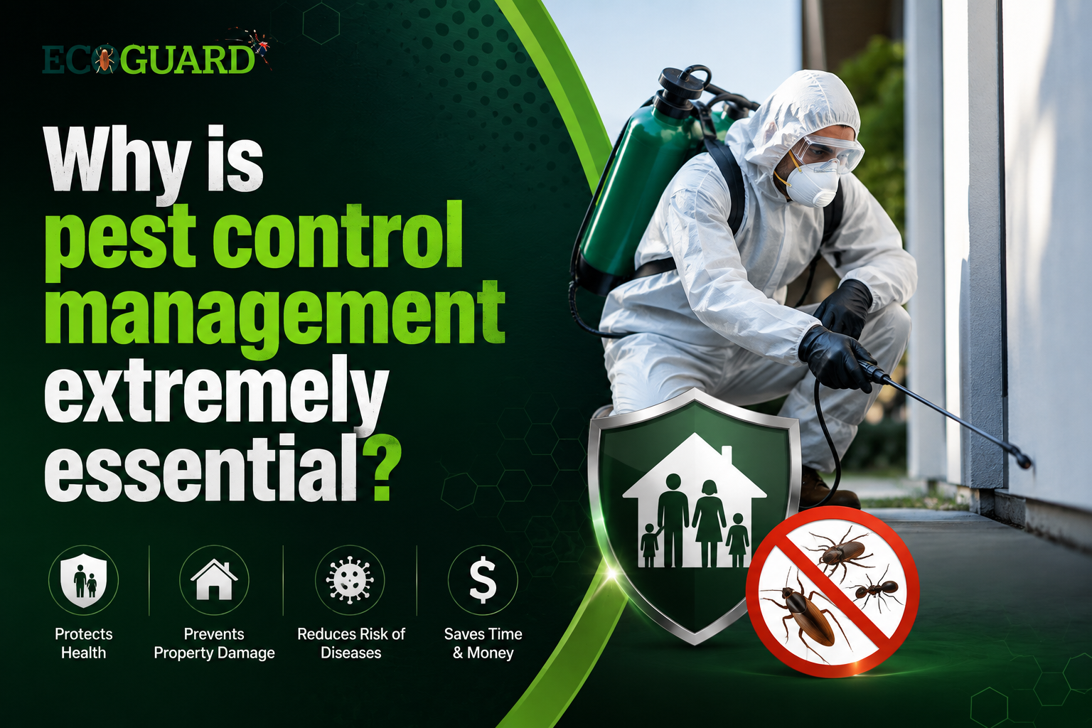 Why is pest control management extremely essential