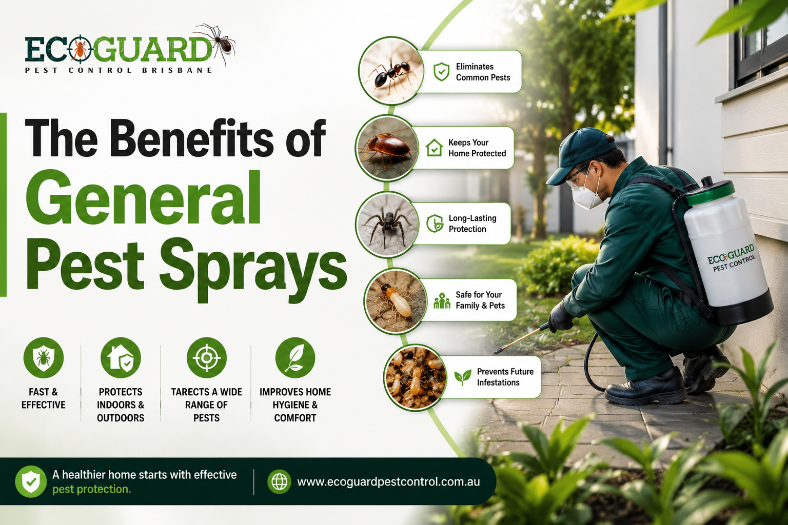 The Benefits of General Pest Sprays