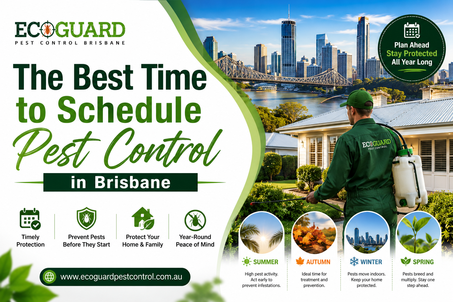The Best Time to Schedule Pest Control in Brisbane