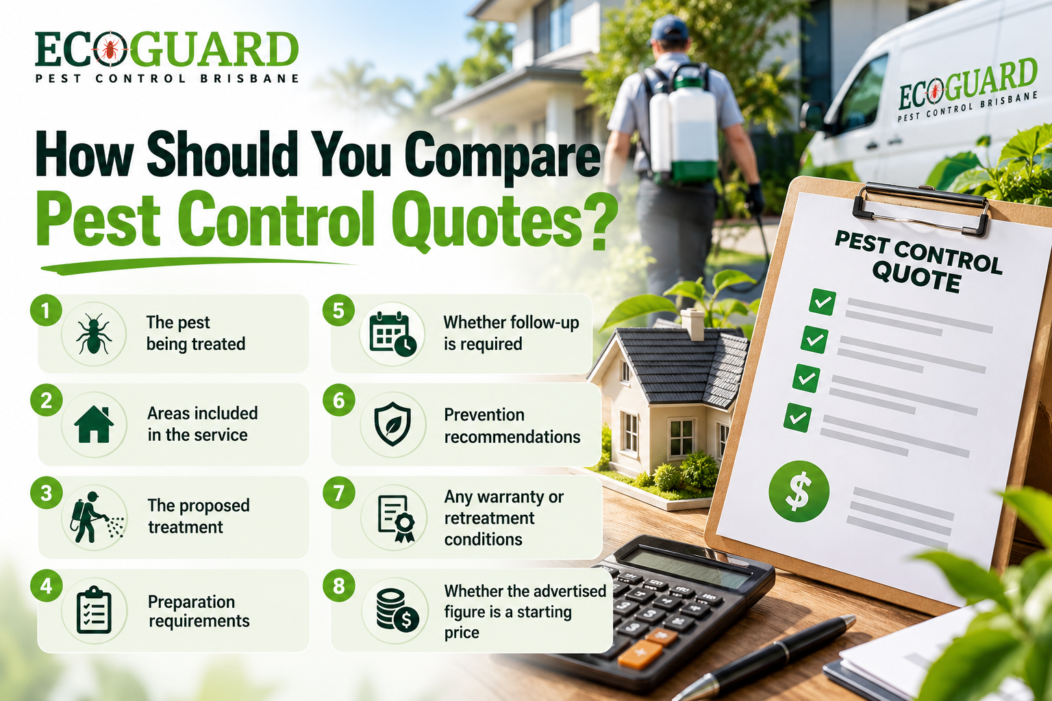 How Should You Compare Pest Control Quotes?