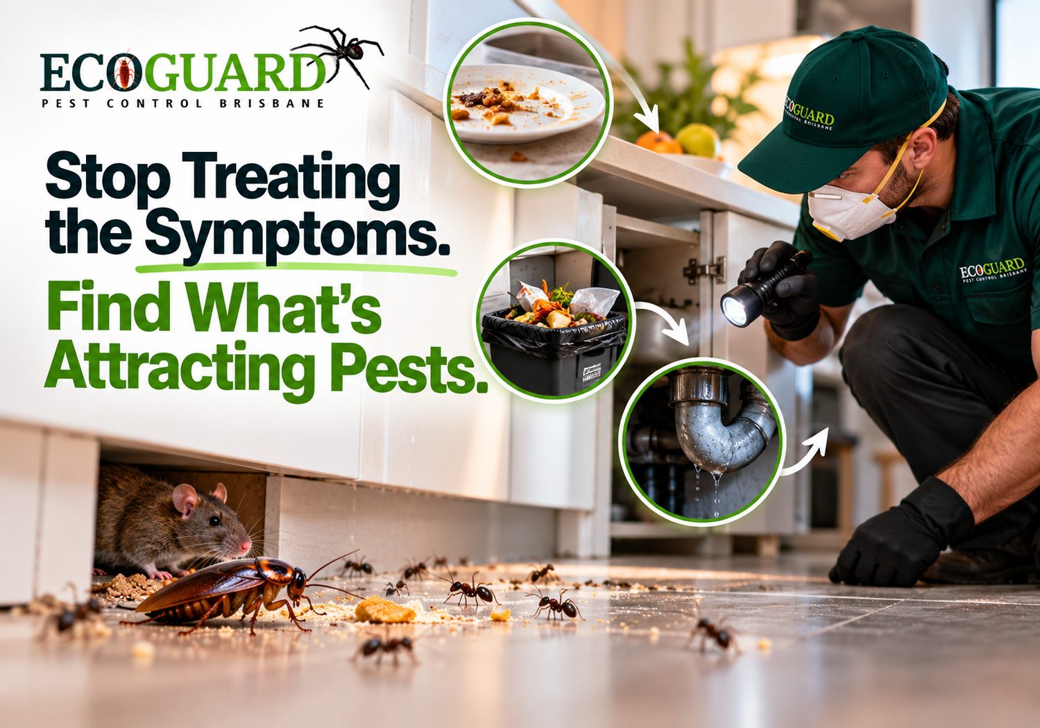 Stop Treating the Symptoms. Find What's Attracting Pests.
