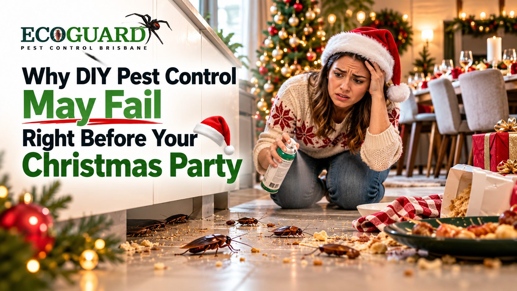 Why DIY Pest Control May Fail Right Before Your Christmas Party